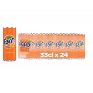 Fanta Orange regular  (33cl x 24)